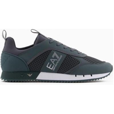 Giorgio Armani Emporio Armani, Hommes, Baskets, Chaussures, Noir, (42 2/3) - Publicité Giorgio Armani Emporio Armani, Hommes, Baskets, Chaussures, Noir, (42 2/3) - Publicité