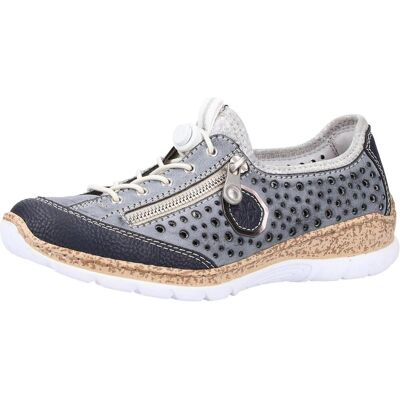 Rieker, Femmes, Baskets, Sneaker, Bleu, (37) - Publicité Rieker, Femmes, Baskets, Sneaker, Bleu, (37) - Publicité