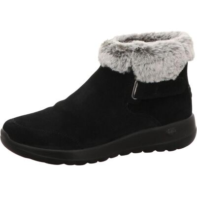 Skechers, Femmes, Bottes, Bottines pour femmes doublées à chaud 144041, Noir, (37) - Publicité Skechers, Femmes, Bottes, Bottines pour femmes doublées à chaud 144041, Noir, (37) - Publicité