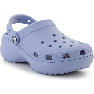 Crocs Unisexe, Tongs, Classic Platform Clog, Bleu, (37) - Publicité Crocs Unisexe, Tongs, Classic Platform Clog, Bleu, (37) - Publicité