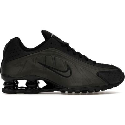 Nike, Unisexe, Baskets, Shox R4 Black Bright Crimson (GS), Noir, (38) - Publicité Nike, Unisexe, Baskets, Shox R4 Black Bright Crimson (GS), Noir, (38) - Publicité