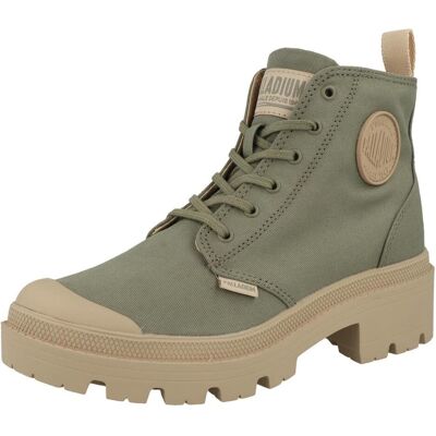 Palladium, Femmes, Bottes, Base Twill, Vert, (39.5) - Publicité Palladium, Femmes, Bottes, Base Twill, Vert, (39.5) - Publicité