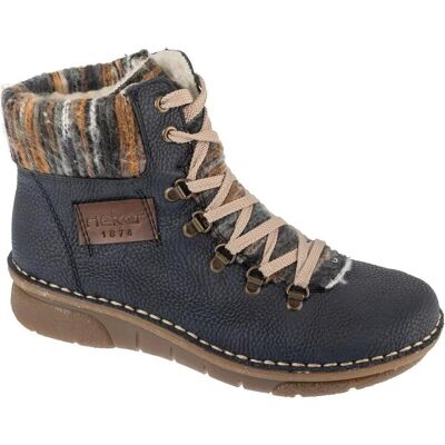 Rieker, Femmes, Bottes, marineblaue Damen-Wanderschuhe, Bleu, (37) - Publicité Rieker, Femmes, Bottes, marineblaue Damen-Wanderschuhe, Bleu, (37) - Publicité