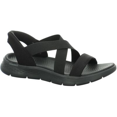 Skechers, Femmes, Sandales, Go Walk Flex Slip Ins, Noir, (36) - Publicité Skechers, Femmes, Sandales, Go Walk Flex Slip Ins, Noir, (36) - Publicité