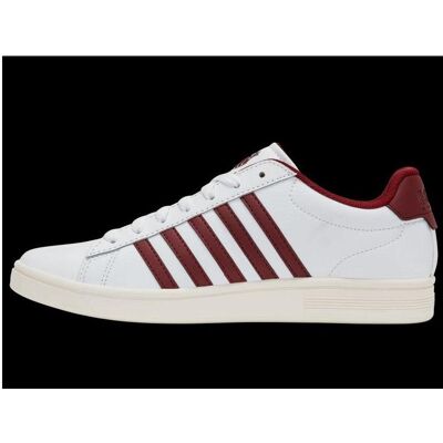 K-Swiss, Hommes, Baskets, Baskets Court Tiebreak, Rouge, (45) - Publicité K-Swiss, Hommes, Baskets, Baskets Court Tiebreak, Rouge, (45) - Publicité