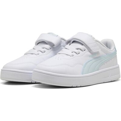 Puma, Garçons, Baskets, Court Lally AC+ PS, Bleu, Blanc, (32) - Publicité Puma, Garçons, Baskets, Court Lally AC+ PS, Bleu, Blanc, (32) - Publicité