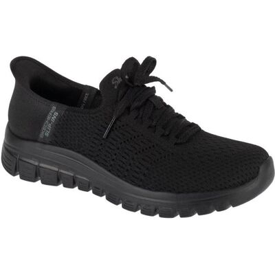 Skechers, Femmes, Baskets, Slip-Ins Graceful First Blush Noir, Noir, (35.5) - Publicité Skechers, Femmes, Baskets, Slip-Ins Graceful First Blush Noir, Noir, (35.5) - Publicité
