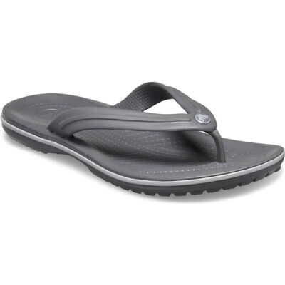Crocs Unisexe, Tongs, Crocband Flip Flop, Gris, (48) - Publicité Crocs Unisexe, Tongs, Crocband Flip Flop, Gris, (48) - Publicité