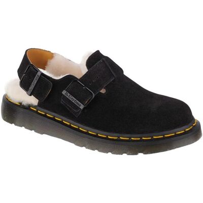 DR MARTENS Unisexe, Sandales, Jorge Shearling Sandalen Schwarz 37, Noir, (37) - Publicité DR MARTENS Unisexe, Sandales, Jorge Shearling Sandalen Schwarz 37, Noir, (37) - Publicité