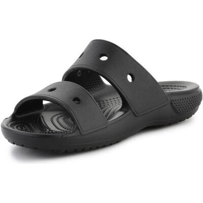 Crocs Unisexe, Sandales, K's Classic Sandal, Noir, (28) - Publicité Crocs Unisexe, Sandales, K's Classic Sandal, Noir, (28) - Publicité