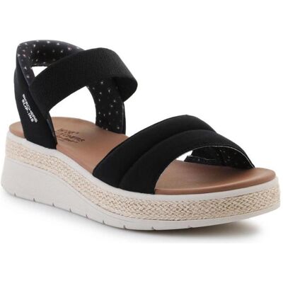 Skechers, Femmes, Sandales, Bobs Sun Ray Damen Slip-In-Sandalen, Noir, (38.5) - Publicité Skechers, Femmes, Sandales, Bobs Sun Ray Damen Slip-In-Sandalen, Noir, (38.5) - Publicité
