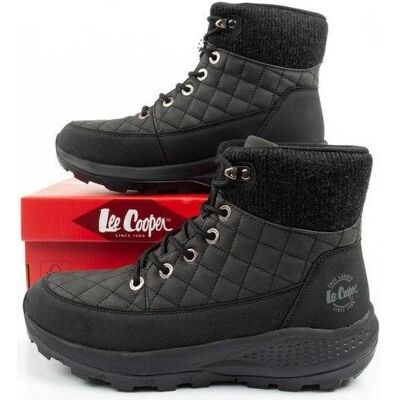 Lee Cooper, Femmes, Chaussures de randonnée, Damen-Trekkingschuhe, schwarz, Öko-Leder (40), Noir - Publicité Lee Cooper, Femmes, Chaussures de randonnée, Damen-Trekkingschuhe, schwarz, Öko-Leder (40), Noir - Publicité