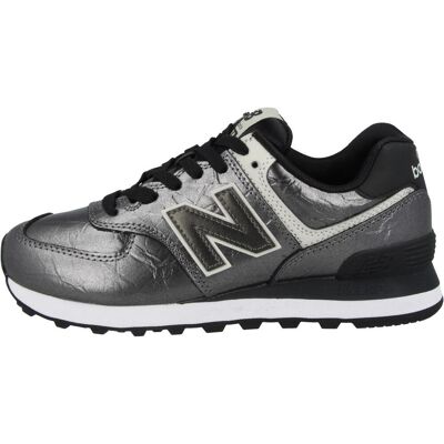 New Balance, Femmes, Baskets, WL 574, Argent, (37.5) - Publicité New Balance, Femmes, Baskets, WL 574, Argent, (37.5) - Publicité