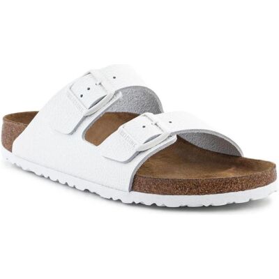 Birkenstock, Femmes, Sandales, Arizona BS W 1025061 Tongs, Blanc, (44) - Publicité Birkenstock, Femmes, Sandales, Arizona BS W 1025061 Tongs, Blanc, (44) - Publicité