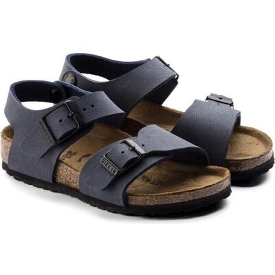 Birkenstock, Unisexe, Sandales, New York BS Jr Sandalen, Bleu, (39) - Publicité Birkenstock, Unisexe, Sandales, New York BS Jr Sandalen, Bleu, (39) - Publicité