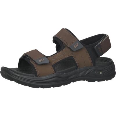 Skechers, Hommes, Sandales, Sandales, Marron, (41) - Publicité Skechers, Hommes, Sandales, Sandales, Marron, (41) - Publicité
