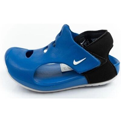 Nike, Filles, Sandales, Sandalen mit Sonnenschutz, Bleu, (23.5) - Publicité Nike, Filles, Sandales, Sandalen mit Sonnenschutz, Bleu, (23.5) - Publicité