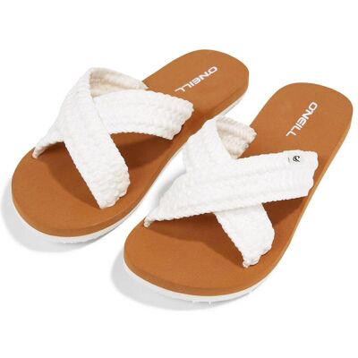 O'Neill, Femmes, Sandales, Ditsy Bloom™ Slides, Blanc, Orange, (40) - Publicité O'Neill, Femmes, Sandales, Ditsy Bloom™ Slides, Blanc, Orange, (40) - Publicité