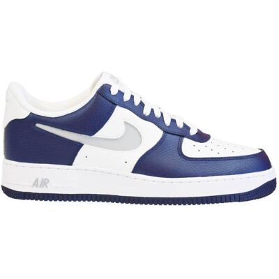Nike, Hommes, Baskets, Air Force 1 '07 Low Men's Shoes White Navy Grey - DV3501-400, Gris, Bleu, Blanc, (45) - Publicité Nike, Hommes, Baskets, Air Force 1 '07 Low Men's Shoes White Navy Grey - DV3501-400, Gris, Bleu, Blanc, (45) - Publicité