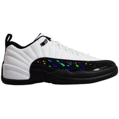 Air Jordan, Hommes, Baskets, Men's 12 Retro Low GC 25 Years In China - DO8726-100, Blanc, Noir, Argent, (47.5) - Publicité Air Jordan, Hommes, Baskets, Men's 12 Retro Low GC 25 Years In China - DO8726-100, Blanc, Noir, Argent, (47.5) - Publicité