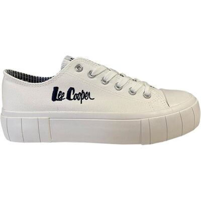 No Name, Femmes, Baskets, Chaussures femme Lee Cooper LCW-24-31-2743LA 38, Blanc, (38) - Publicité No Name, Femmes, Baskets, Chaussures femme Lee Cooper LCW-24-31-2743LA 38, Blanc, (38) - Publicité