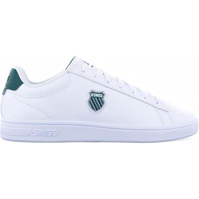 K-Swiss, Hommes, Baskets, COURT SHIELD II shoes (04412-130-M), Blanc, (40) - Publicité K-Swiss, Hommes, Baskets, COURT SHIELD II shoes (04412-130-M), Blanc, (40) - Publicité