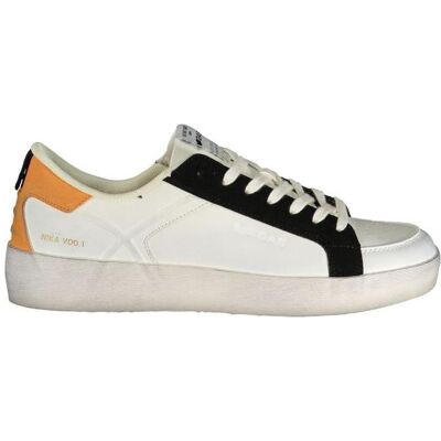 Gas, Hommes, Baskets, White Polyurethane Men's Sneaker, Blanc, (40) - Publicité Gas, Hommes, Baskets, White Polyurethane Men's Sneaker, Blanc, (40) - Publicité