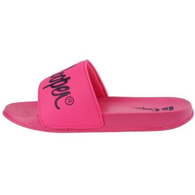 Lee Cooper, Filles, Tongs, Chaussons pour enfants Fuchsia LCW-22-42-0999K (32), Rose, (32) - Publicité Lee Cooper, Filles, Tongs, Chaussons pour enfants Fuchsia LCW-22-42-0999K (32), Rose, (32) - Publicité