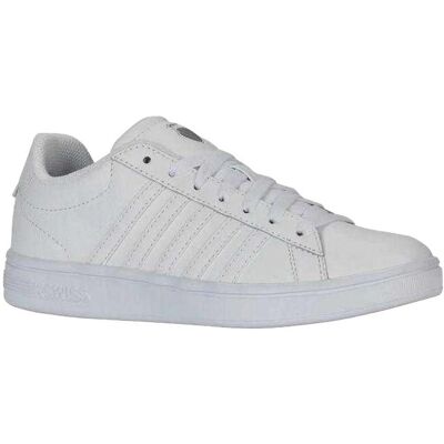 K-Swiss, Unisexe, Baskets, Court Tiebreak II W 94413-100-M shoes, Blanc, (39) - Publicité K-Swiss, Unisexe, Baskets, Court Tiebreak II W 94413-100-M shoes, Blanc, (39) - Publicité