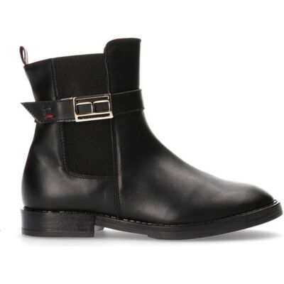 Tommy Hilfiger Bottes, Damen Chelsea Boot Schwarz, (40) - Publicité Tommy Hilfiger Bottes, Damen Chelsea Boot Schwarz, (40) - Publicité