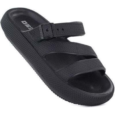 Big Star, Femmes, Tongs, Women's sports flip-flops with a thick sole for the pool, black TT274A037, Noir, (37) - Publicité Big Star, Femmes, Tongs, Women's sports flip-flops with a thick sole for the pool, black TT274A037, Noir, (37) - Publicité