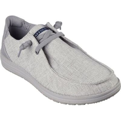 Skechers, Hommes, Baskets, Melson Nela Schuhe, Gris, Argent, (41.5) - Publicité Skechers, Hommes, Baskets, Melson Nela Schuhe, Gris, Argent, (41.5) - Publicité
