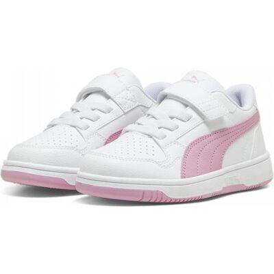 Puma, Garçons, Baskets, Reb-L AC+ PS, Noir, Blanc, (28) - Publicité Puma, Garçons, Baskets, Reb-L AC+ PS, Noir, Blanc, (28) - Publicité