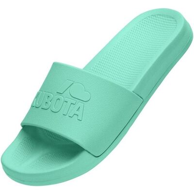 Kubota, Hommes, Tongs, basic plain pool flip-flops mint K25SS-101-004-27-1, Vert, (37) - Publicité Kubota, Hommes, Tongs, basic plain pool flip-flops mint K25SS-101-004-27-1, Vert, (37) - Publicité