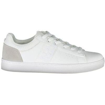 Napapijri, Femmes, Baskets, Bianco Leather Women Sneaker, Blanc, (39) - Publicité Napapijri, Femmes, Baskets, Bianco Leather Women Sneaker, Blanc, (39) - Publicité