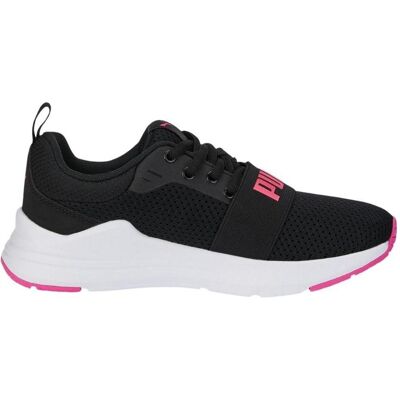 Puma, Unisexe, Baskets, Wired Run Jr, Noir, (37.5) - Publicité Puma, Unisexe, Baskets, Wired Run Jr, Noir, (37.5) - Publicité