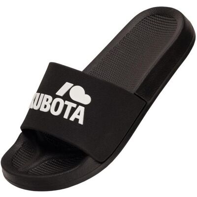 Kubota, Unisexe, Tongs, basic pool flip-flops black K0000-101-003-23-1, Noir, (37) - Publicité Kubota, Unisexe, Tongs, basic pool flip-flops black K0000-101-003-23-1, Noir, (37) - Publicité