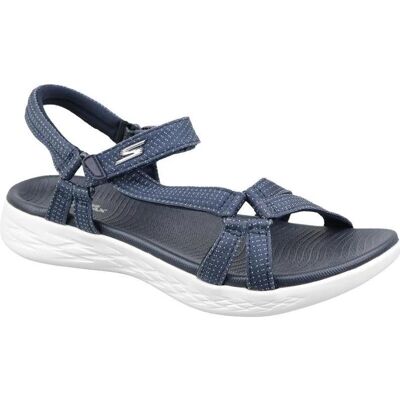 Skechers, Femmes, Sandales, On The Go 600 Brilliance, Bleu, (39) - Publicité Skechers, Femmes, Sandales, On The Go 600 Brilliance, Bleu, (39) - Publicité