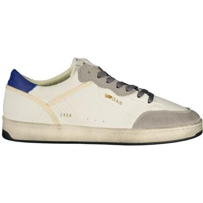 Gas, Hommes, Baskets, White Polyurethane Men's Sneaker, Blanc, (40) - Publicité Gas, Hommes, Baskets, White Polyurethane Men's Sneaker, Blanc, (40) - Publicité