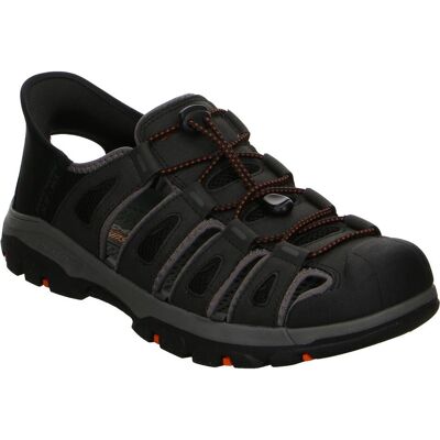 Skechers, Hommes, Sandales, TRESMEN - NORVICK 205187 BLK Sandal, Noir, (43) - Publicité Skechers, Hommes, Sandales, TRESMEN - NORVICK 205187 BLK Sandal, Noir, (43) - Publicité