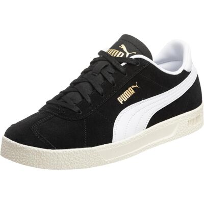 Puma, Hommes, Baskets, Club Sneaker Men, Noir, (44.5) - Publicité Puma, Hommes, Baskets, Club Sneaker Men, Noir, (44.5) - Publicité