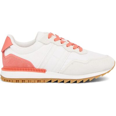 Tommy Hilfiger Femmes, Baskets, Tjw Retro Runner Femmes, Blanc, (37) - Publicité Tommy Hilfiger Femmes, Baskets, Tjw Retro Runner Femmes, Blanc, (37) - Publicité