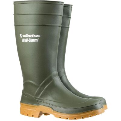 Albatros, Hommes, Bottes en caoutchouc, GUARDIAN HIGH GREEN Nitrilgummistiefel 564010 grün, Vert, (41) - Publicité Albatros, Hommes, Bottes en caoutchouc, GUARDIAN HIGH GREEN Nitrilgummistiefel 564010 grün, Vert, (41) - Publicité