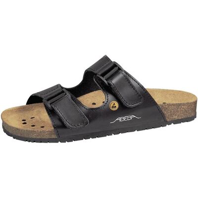 Abeba, Chaussures de travail, Chaussure professionnelle ESD OB,A,E,FO,SRA 2 brides, noir Gr.36 (36) - Publicité Abeba, Chaussures de travail, Chaussure professionnelle ESD OB,A,E,FO,SRA 2 brides, noir Gr.36 (36) - Publicité