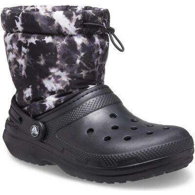 Crocs Bottes, Classic Lined Neo Puff Tie Dye - 11534, Noir, (37) - Publicité Crocs Bottes, Classic Lined Neo Puff Tie Dye - 11534, Noir, (37) - Publicité