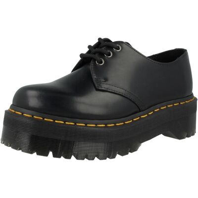 DR MARTENS Unisexe, Derbies, Quad, Noir, (44) - Publicité DR MARTENS Unisexe, Derbies, Quad, Noir, (44) - Publicité