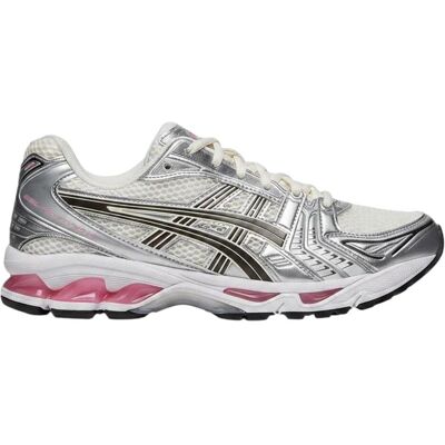 Asics Hommes, Baskets, GEL-Kayano 14 Cream Sweet Pink, Multicolore, Pink, Argent, (44.5) - Publicité Asics Hommes, Baskets, GEL-Kayano 14 Cream Sweet Pink, Multicolore, Pink, Argent, (44.5) - Publicité
