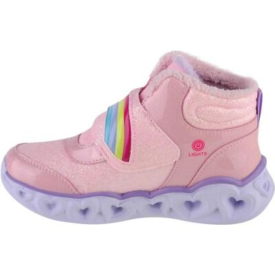 Skechers, Filles, Bottes, Heart Lights - Brilliant Rainbow Chaussures Junior, Pink, (34) - Publicité Skechers, Filles, Bottes, Heart Lights - Brilliant Rainbow Chaussures Junior, Pink, (34) - Publicité