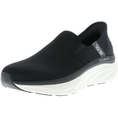 Skechers, Hommes, Baskets, 232455/BRN D'Lux Walker-Orford Baskets Hommes Slipper VEGAN noir, Noir, (45) - Publicité Skechers, Hommes, Baskets, 232455/BRN D'Lux Walker-Orford Baskets Hommes Slipper VEGAN noir, Noir, (45) - Publicité