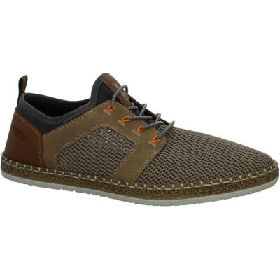 Rieker, Hommes, Derbies, Sneaker, Marron, Beige, (44) - Publicité Rieker, Hommes, Derbies, Sneaker, Marron, Beige, (44) - Publicité